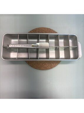 FRIGIDAIRE Ice Tray Metal Quickube Ice Cube Tray Vintage